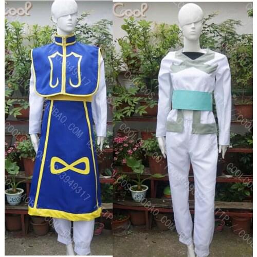 Hunter x Hunter Kurapika cosplay costume top+pant+coat