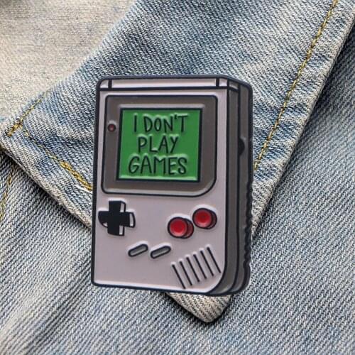 LT1185 Game Collection Enamel Pins for Clothes Badges on Backpack Lapel Pin Decoration Gifts for Friends Jewelry Accessories