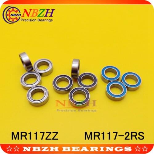 NBZH 200pcs/lot free shipping miniature ball bearing (stainless steel 440C material) SMR117ZZ 7*11*3 mm