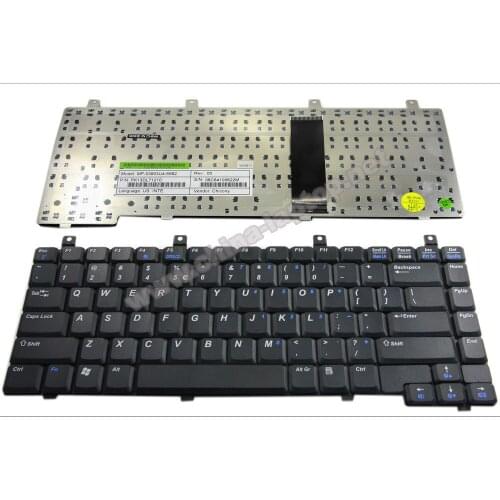 New Notebook Laptop keyboard for Nobilis DL71 (compatible for Hp dv5000 zv5000) Black US Version - MP-03903U4-6982