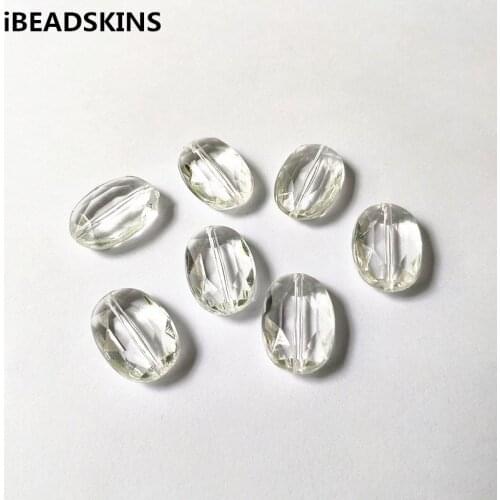 New arrival! 25x18mm 205pcs Clear acrylic Irregular oval shape beads for Necklace,Earrings parts,hand Made Jewelry DIY