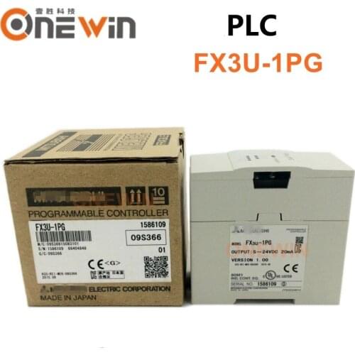 New and Original FX3U-1PG MELSEC-F PLC Positioning Block PLC Module 200 KHz Output Frequency