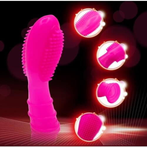Finger Sleeve Vibrator Female Masturbator G Spot Massage Clit Stimulate Erotic Sex Toys For Women Lesbian Orgasm Adult Products