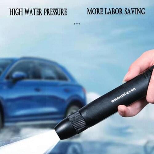 Gun Adjustable Metal Nozzle Garden Hose Sprinkler System Pressure Washer Water Direct Car Gun Watering Wash Wash Car Inject F4X0