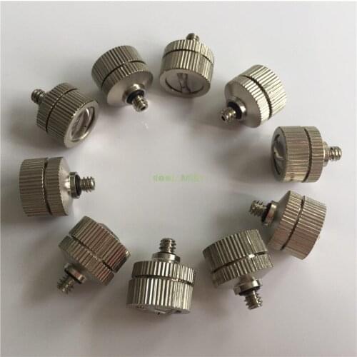 S117 Water saving fan shaped nozzle tip water sprayer mister for trampoline cooling 20pcs/lot