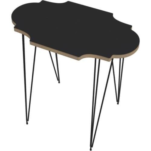 Modern Larose Zigon Coffee Table Fantina Gray 3 Pcs (50*35*35-45*30*30-40*25*25) round coffe table