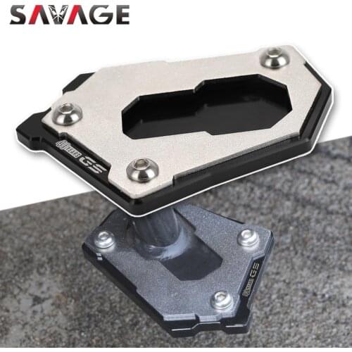 Side Stand Extension Plate For BMW R1200GS LC R1250GS/ADV 2013-2022 Motorcycle Kickstand Enlarge Support R 1200 1250 GS 40 YEARS
