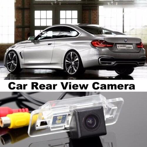Car Camera For BMW 4 Series M4 F32 F33 F36 F82 420 428 435 High Quality Rear View Back Up Camera For Top Gear Fans | CCD + RCA