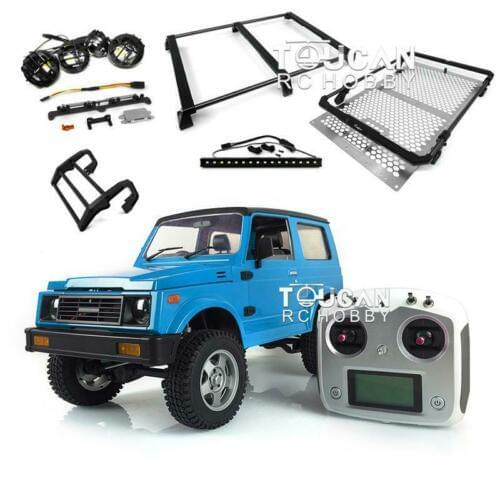 Capo 1/6 RC Model SIXER1 Samurai Jimny Crawler Car Assembeld Painted W/ Motor Servo Roof Rack THZH0559-SMT2
