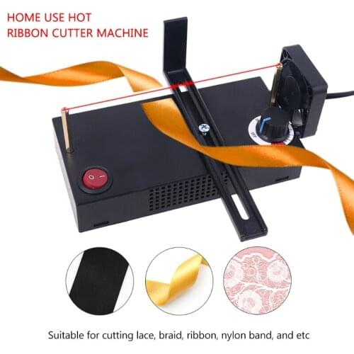 Small Hot Ribbon Cutter Machine DIY with Fan Smoke Exhaust DIY Rope Band Craft DIY Ribbon Cutter Machine Thermal Cutter