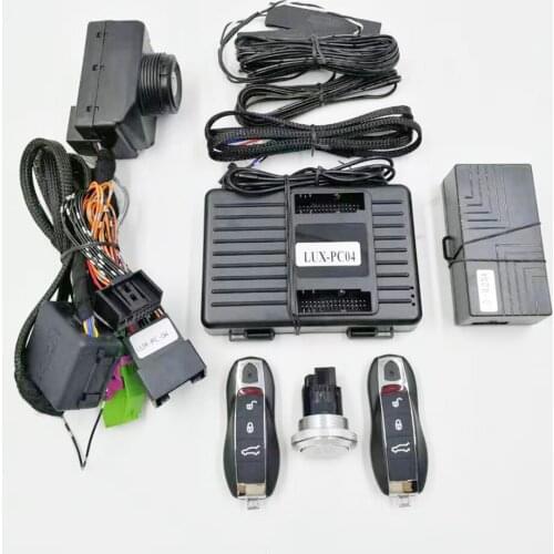 For Old Porsche Cayenne Year 06-10 Push Button to Start Stop System PKE Keyless Entry System Remote Start Plug and Play Type