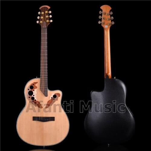 HOT! Afanti Music Super Roundback/ Carbon Fiber Back & Side Acoustic guitar (ANT-168)