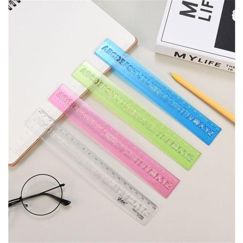 Straight Ruler for Tailors pattern office for school 2021 Supply school clear Ruler for sewing Measuring Tool Straight Ruler