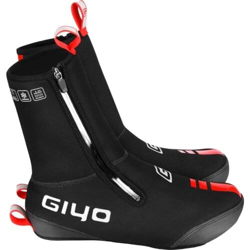 MTB Shoe Covers Cycling Boot Covers Winter Warm Thermal Neoprene Overshoes Waterproof Toe Cycling Shoe Covers Booties For Bike