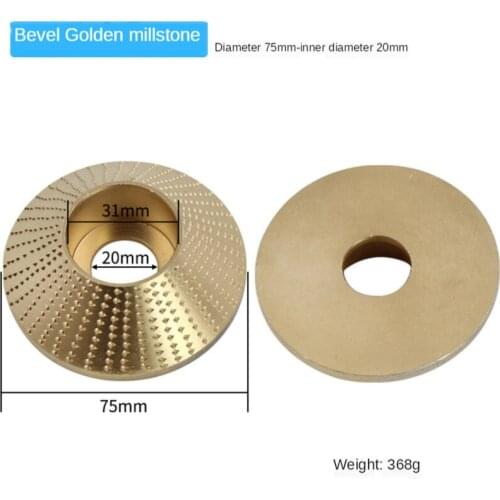 Inclined Arc Plane Polishing Wheel for Woodworking Grinding Plastic Spindles Angle Grinder