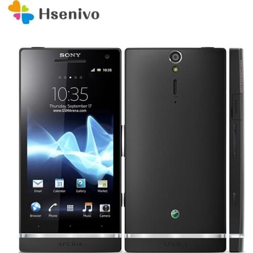 Sony Xperia S LT26i LT26 Nozomi Refurbished Original unlocked Dual-core Android 2.3 4.3" 32GB 1GB RAM GSM 12MP 1080p Cellphone
