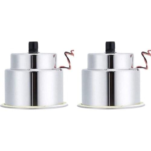 Stainless Steel Cup Drink Holder Insert with Drain & LED Marine Boat Rv Camper (15LED Blue)