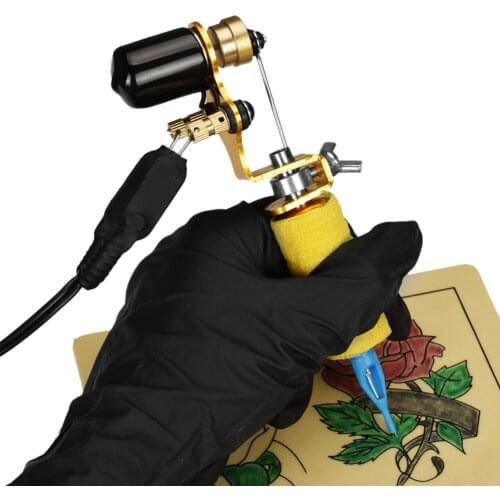 Professional Strong Quiet Motor Electric Rotary Tattoo Machine for Liner Shader Tattoo Supply Easy to Use Durable