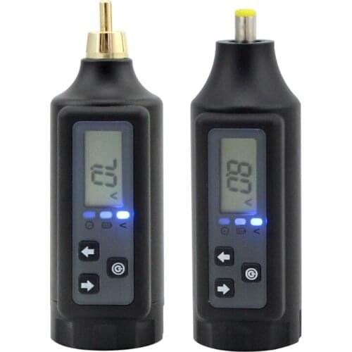 Professional Mini Wireless Tattoo Power RCA DC Connector Adjusted Voltage for Rotary Pen Machine Portable Supplies 27RC