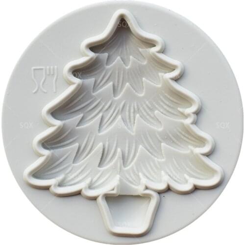 Christmas tree Fondant Cake Baking Molds,Cake Decorating Tools Pastry Tools Kitchen Accessories MR06