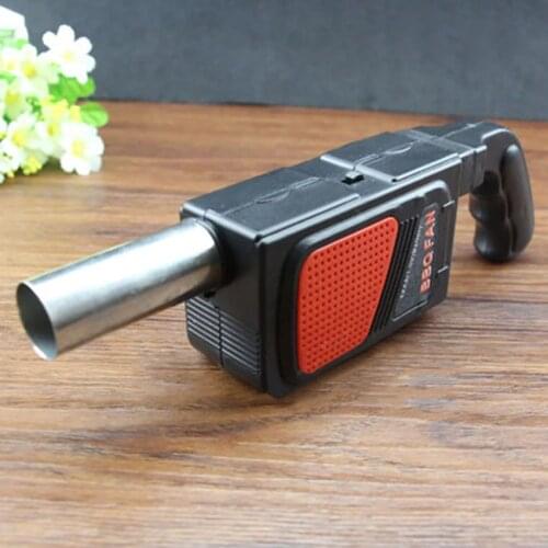 BBQ Fan Air Blowers Helper Handheld Electric Bentilator Bellows for Barbecue Outdoor Camping Picnic Barbecue Cooking Tool NEW
