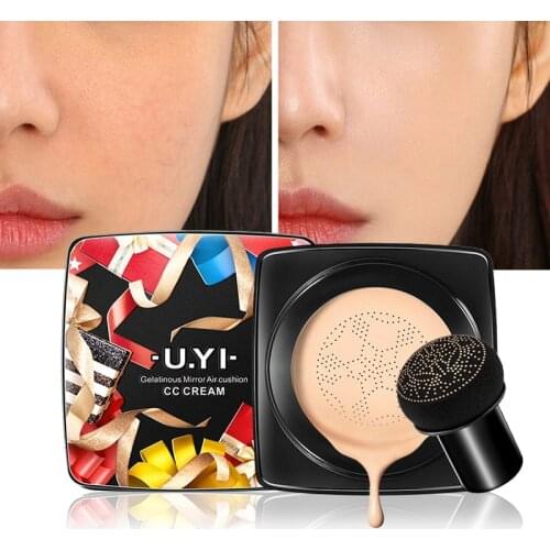 Mushroom Head Air Cushion BB Cream Moisturizing Foundation Air-permeable Natural Brightening Makeup CC Cream Korean cosmetics