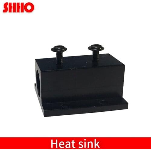 High quality aluminum black oxide finish hole diameter 12mm small heat sink laser module dissipate heat or cooling accessories