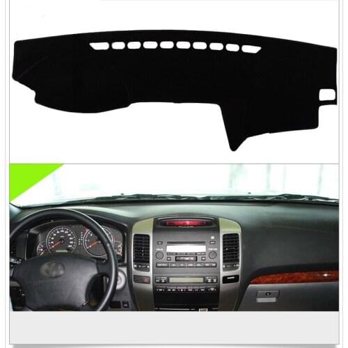 Interior Dashboard Carpet Photophobism Protective Pad Mat For Toyota Prado 2005