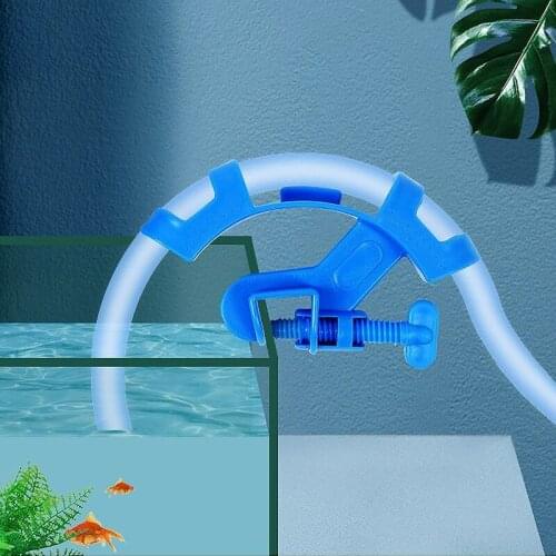 1pcs Fish Aquarium Filtration Water Pipe Filter Hose Holder Home Brew Bucket Clip Pipe Syphon Tube Flow Control Wine Beer Clamp