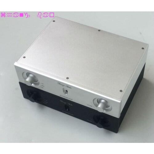 2606A Full aluminum preamp chassis Power amp box /DIY case Silver for JC2