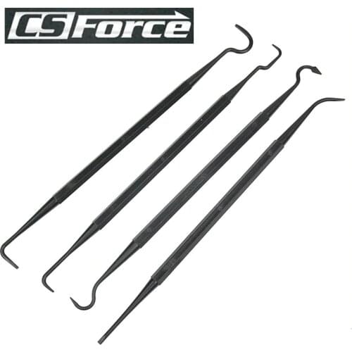 4pcs/Set Double Ended Nylon Pick Rifle Shotgun Pistol Cleaning Kit Tactical Gun Cleaner Brush Set Tools for Hunting Shooting