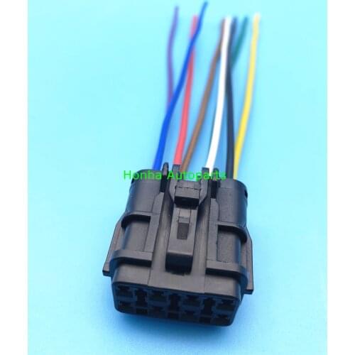 Free Shipping 8Pin female adapter waterproof Electrical wire Connector Car Auto Plug for car MG610339 7123-7484-40 wire harness