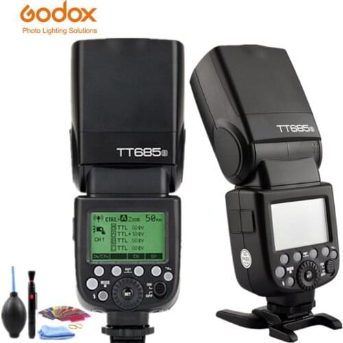 Godox TT685S 2.4G HSS 1/8000s i-TTL GN60 Wireless Speedlite Flash for Sony A77II A7RII A7R A58 A9 A99 A6300 A6500 Camera