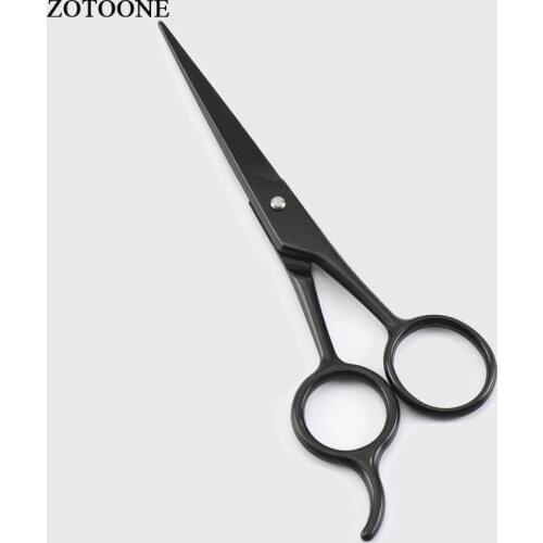 ZOTOONE Black Tailor Scissors Steel Craft Embroidery Trimming Vintage Zig Zag Scissors Thread Cutter Sewing Accessories Tools E