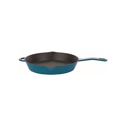 WBSchafer Guss Chef Cast Iron Pan 28 cm - Turquoise