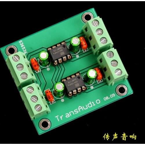 DRV134PA Double channel single end rotary balance finished board