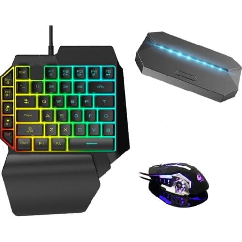 G6 Keyboard Mouse Adapter USB Extender Gamepad Controller Mice Converter for iphone An-droid Mobile Phone Games L93B