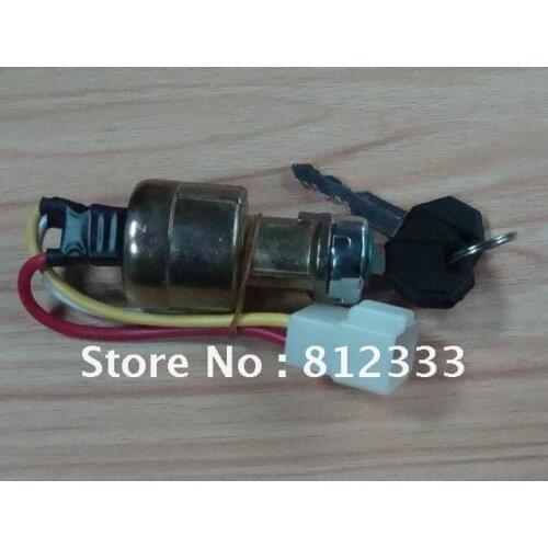 JK-311A 3 Wire Key Switch LARGE CURRENT IGNITION KEY SWITCH FOR TOYOTAA FORKLIFT TRUCK STACKER PALLET GOLF CARS
