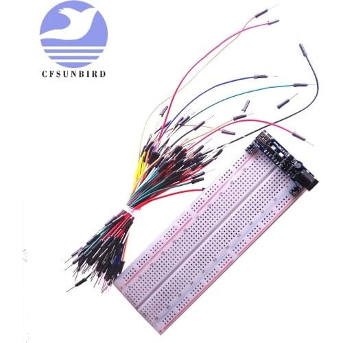 MB102 Breadboard Power Supply Module DC 3.3V 5V For Solderless Mini USB Power Supply Compatible Bread board MB-102 MB 102