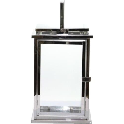 Stainless Candle Holder Small silver