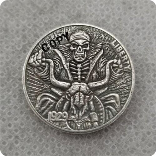 Hobo Nickel Coin_Type #59_1934-D BUFFALO NICKEL copy coins commemorative coins collectibles