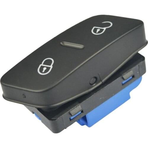 New Replacement Drivers Central Door Locking Switch Button for 2004-2014 VW Volkswagen