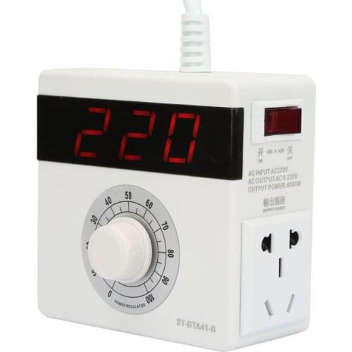 4000W Transformer Voltage Regulator SCR Motor Speed Controller Laboratory Power Supply Temperature Governor Adjustable