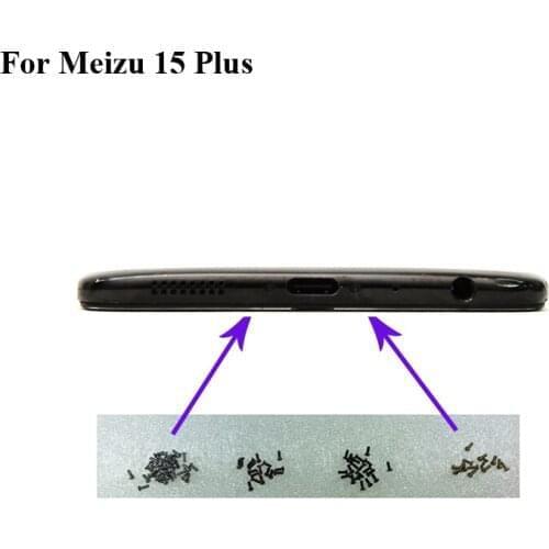 4pcs For mei zu 15 plus Meizu15 plus Buttom Dock Screws Housing Screw nail tack For mei zu 15plus 15 Plus Phones Screw nail