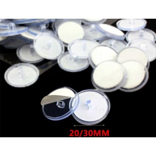 10Pc Ceiling strong traceless small disc hook transparent suction hook home storage decorative poster hanging Self adhesive hook