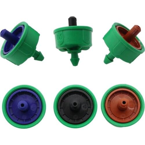 2L 4L 8L Steady Flow Dripper Pressure Compensation Water Current Regulator Emitter Garden Irrigation Watering Dripper 50 Pcs