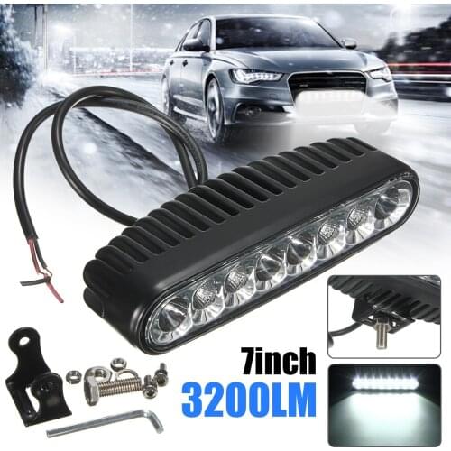 20Pcs/Lot 7Inch 40W Led Flood Spot Combo Work Headlight Bar 4WD For Car SUV Truck (Color: White)
