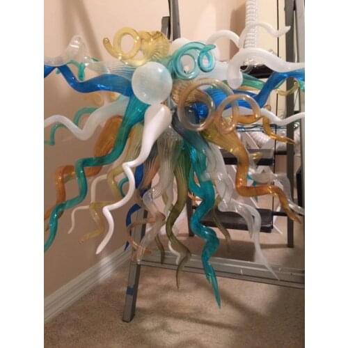 2019 New Arrival Colored Murano Lighting 110V-240V LED Modern Chandeliers for Homes