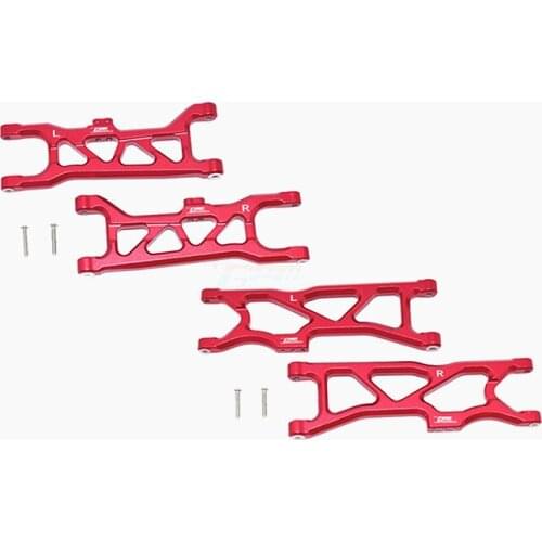 ARRMA 1/10 KRATON 4X4 4S BLX ARA102690 Aluminum alloy front and rear lower swing arm set AR330520+AR330521 MAKS5556