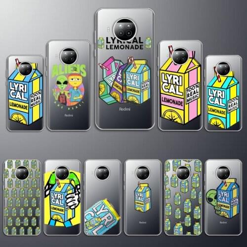 Aliens Drink Lyrical Lemonade Phone Case Transparent for Xiaomi mi note 10 8 9 t HUAWEI p30 40 11 Samsung S 8 9 10 20 pro lite